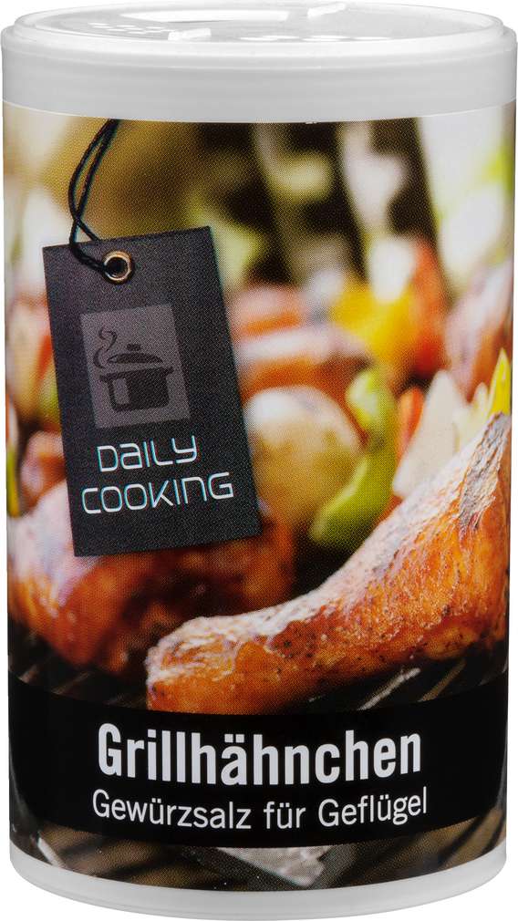 Abbildung des Sortimentsartikels Daily Cooking Gewürzsalz für Geflügel 175g