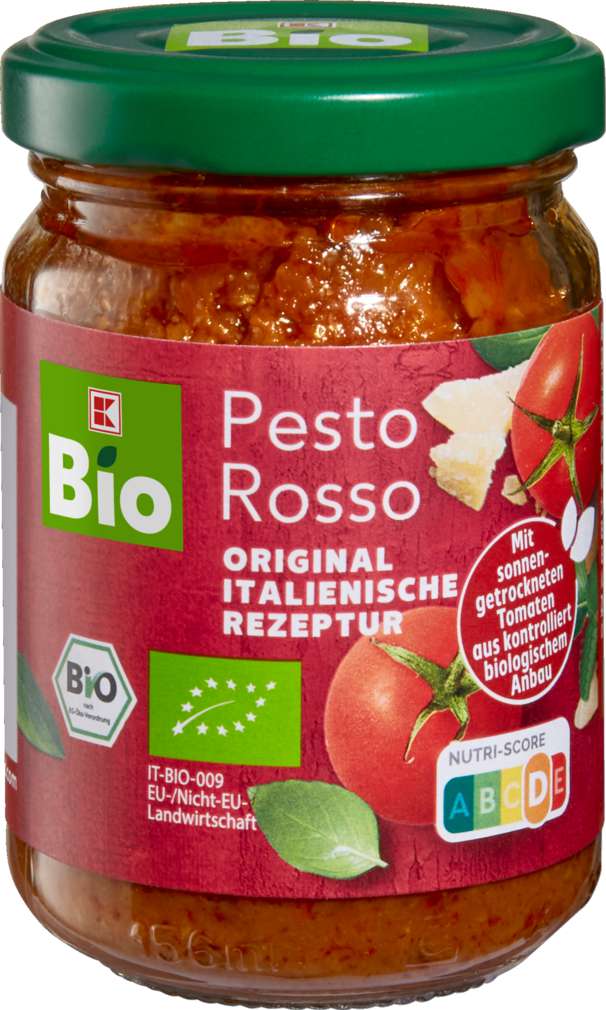 Abbildung des Sortimentsartikels K-Bio Pesto Rosso 120g