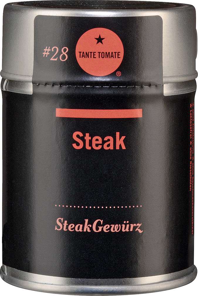 Abbildung des Sortimentsartikels Tante Tomate Steak - Steak Gewürz 50g