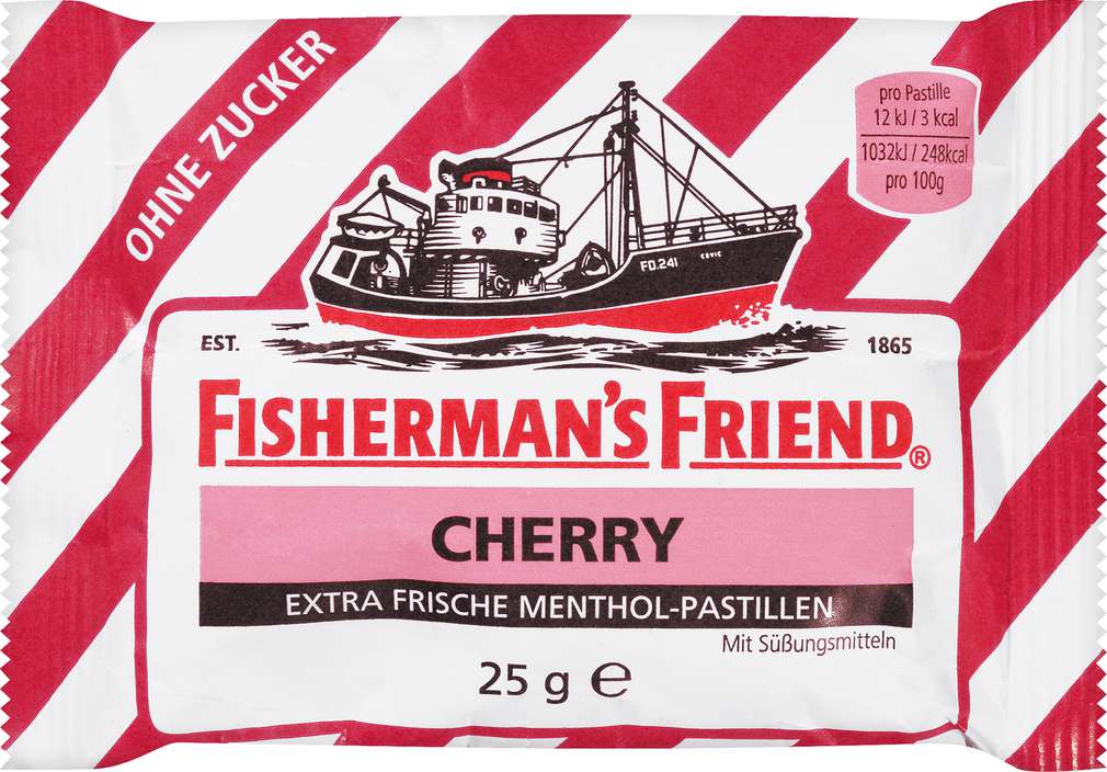 Abbildung des Sortimentsartikels Fisherman´s Friend Cherry 25g