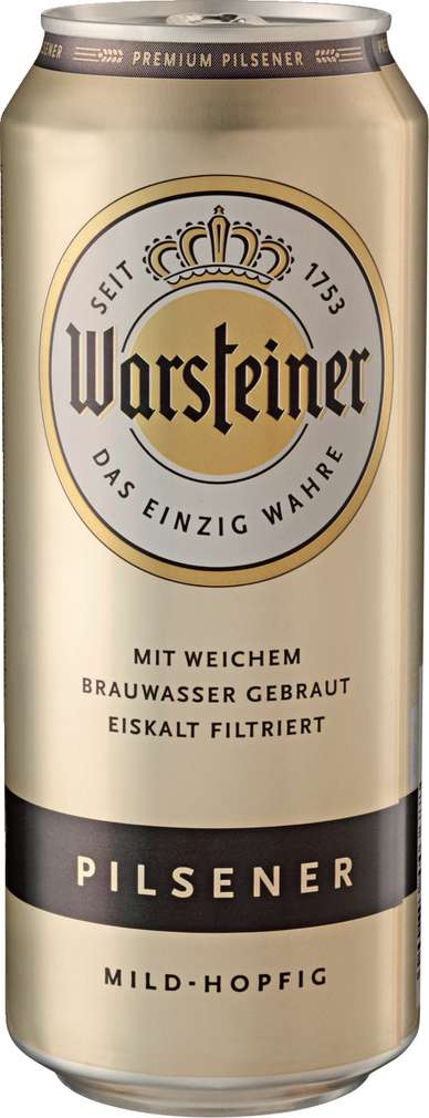 Abbildung des Sortimentsartikels Warsteiner Premium Pilsener 0,5l