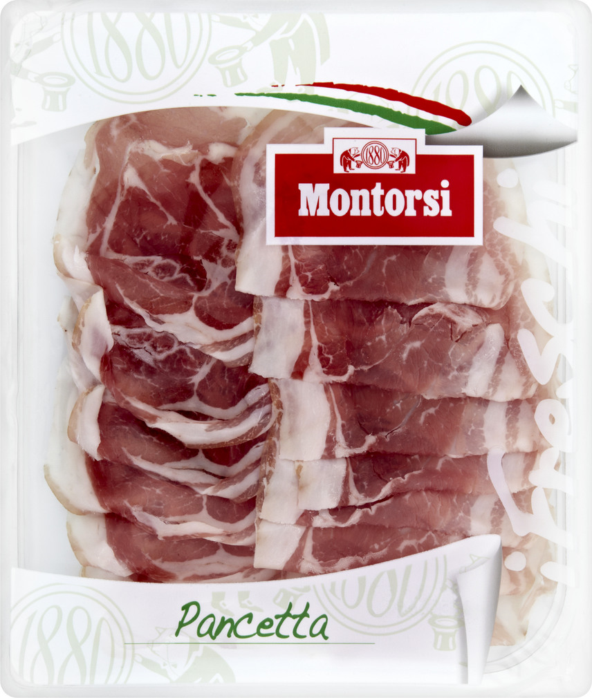 Abbildung des Sortimentsartikels Montorsi Pancetta 100g