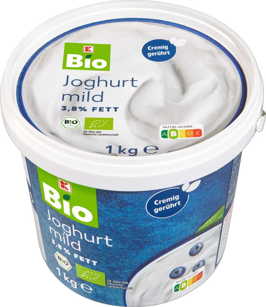 Abbildung des Sortimentsartikels K-Bio Bio Joghurt mild 1000g