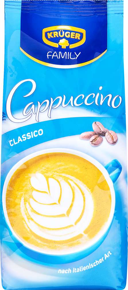 Abbildung des Sortimentsartikels Krüger Family Cappuccino Classico 500g