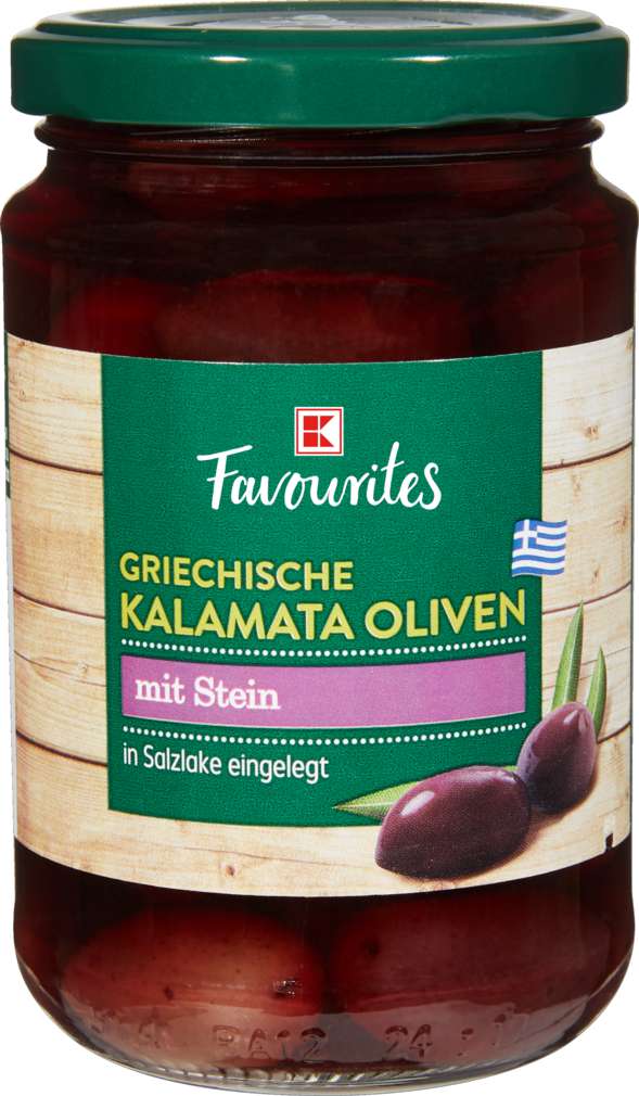 Abbildung des Sortimentsartikels K-Favourites Kalamata Oliven mit Stein 290g