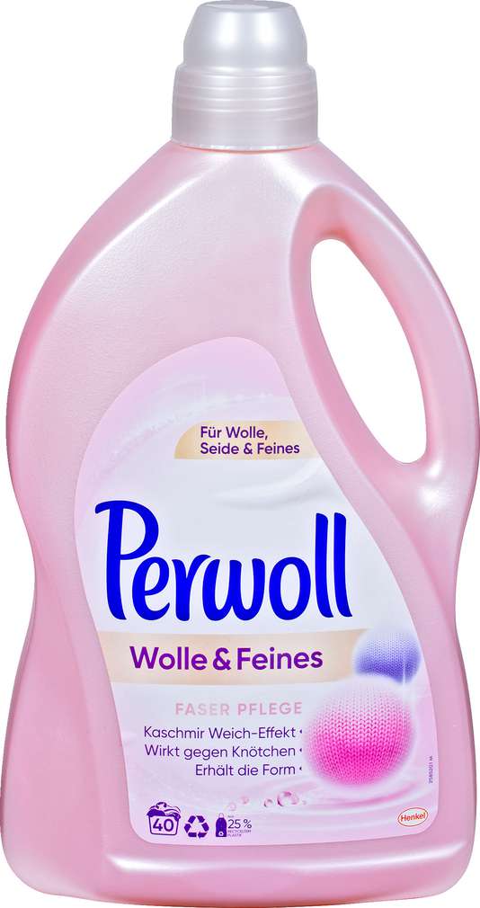 Abbildung des Sortimentsartikels Perwoll Flüssig Wollwaschmittel Feines & Wolle 3,0l