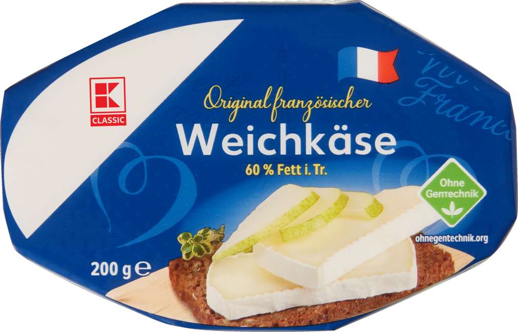 Abbildung des Sortimentsartikels K-Classic Französischer Weichkäse 60% Fett 200g