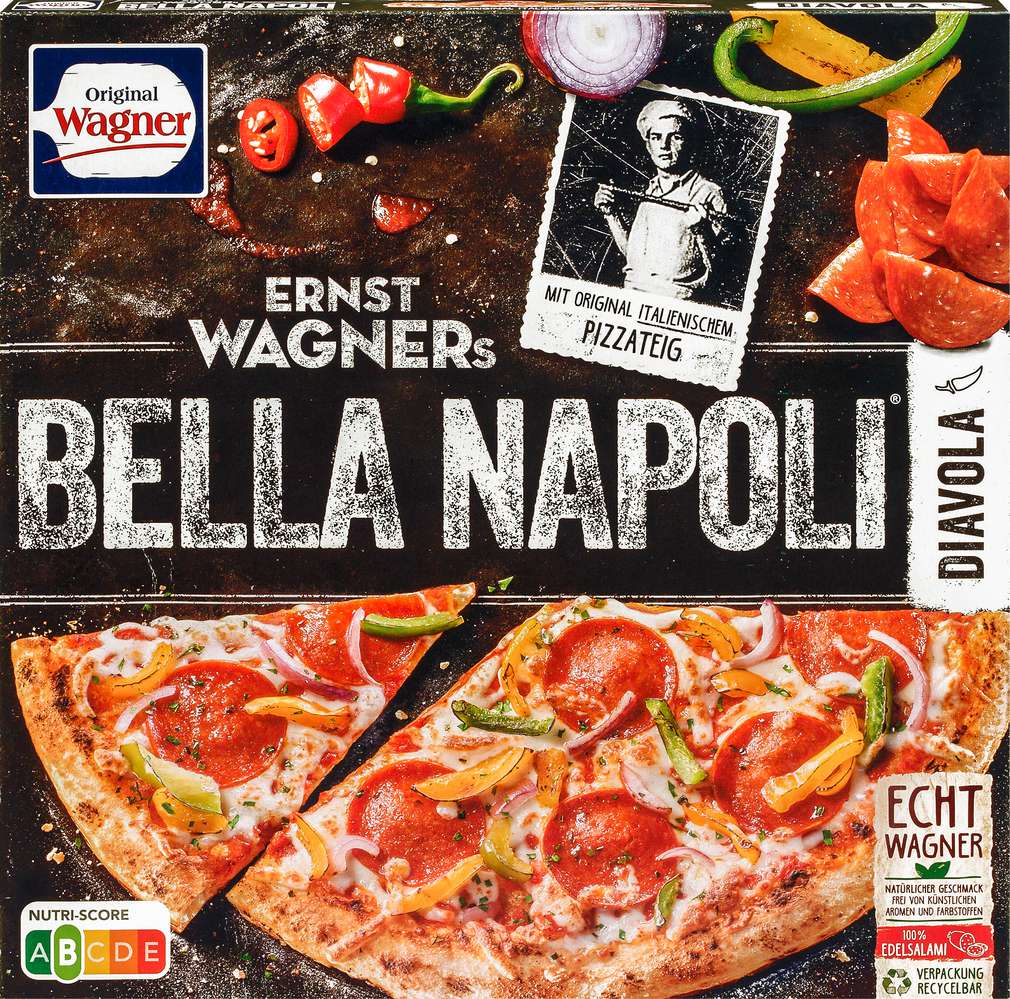 Abbildung des Sortimentsartikels Wagner Bella Napoli Diavola 430g