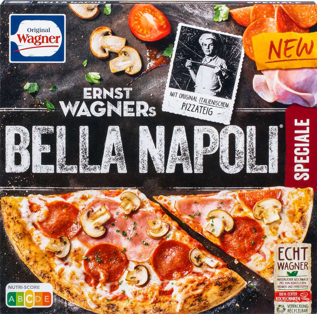 Abbildung des Sortimentsartikels Wagner Bella Napoli Speciale 430g