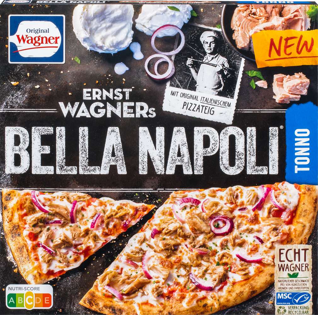 Abbildung des Sortimentsartikels Wagner Bella Napoli Tonno 455g