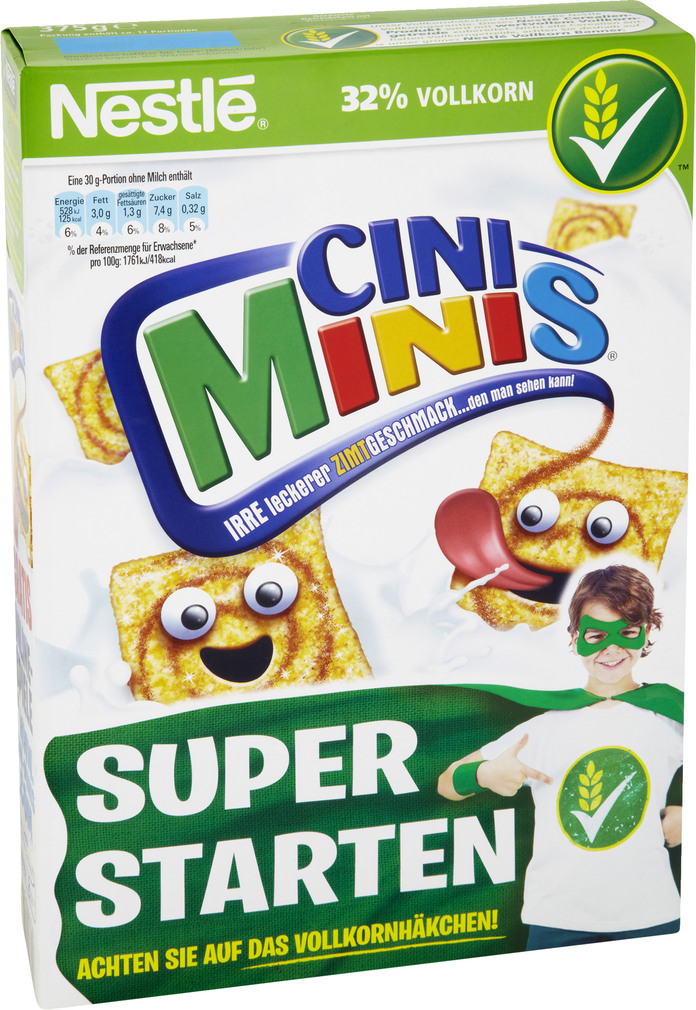 Abbildung des Sortimentsartikels Nestlé Cini Minis 375g