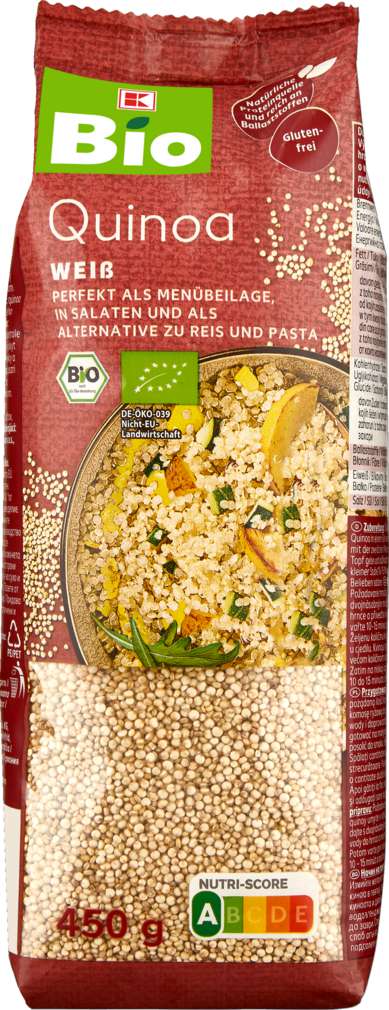 Abbildung des Sortimentsartikels K-Bio Quinoa weiß 450g