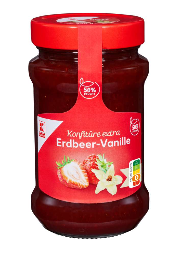 Abbildung des Sortimentsartikels K-Classic Erdbeer-Vanille 450g