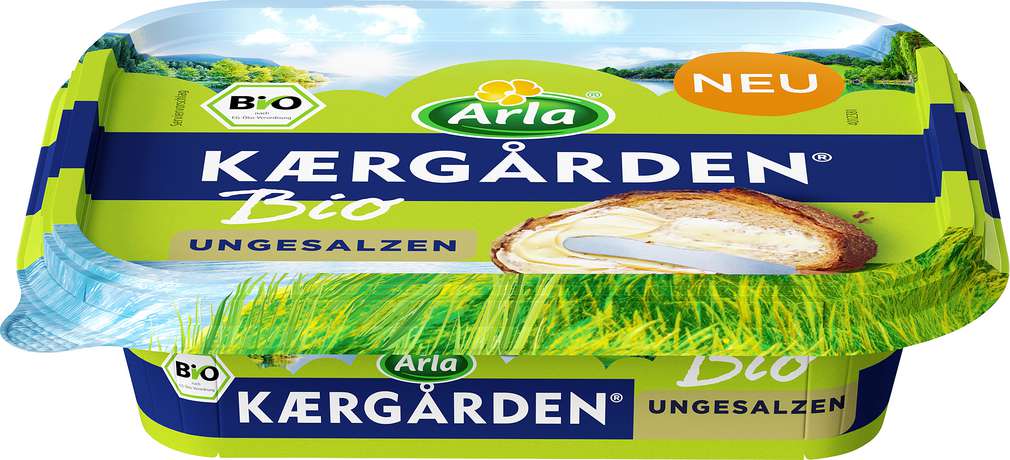 Abbildung des Sortimentsartikels Arla Kaergarden Bio-Butter ungesalzen 200g