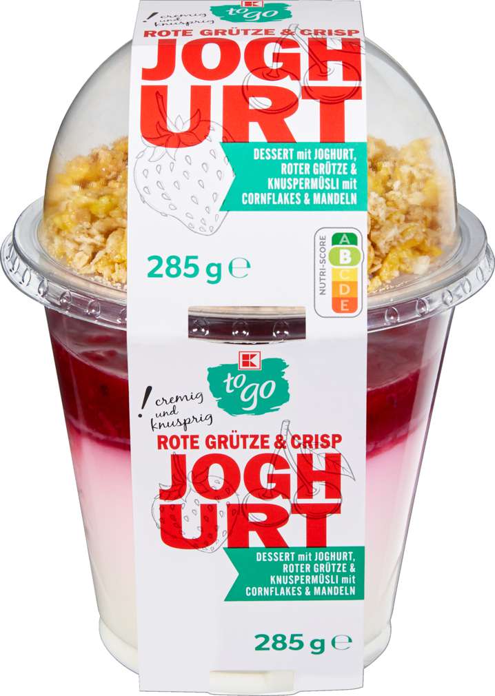 Abbildung des Sortimentsartikels K-To Go Joghurt mit Grütze und Müsli 285g