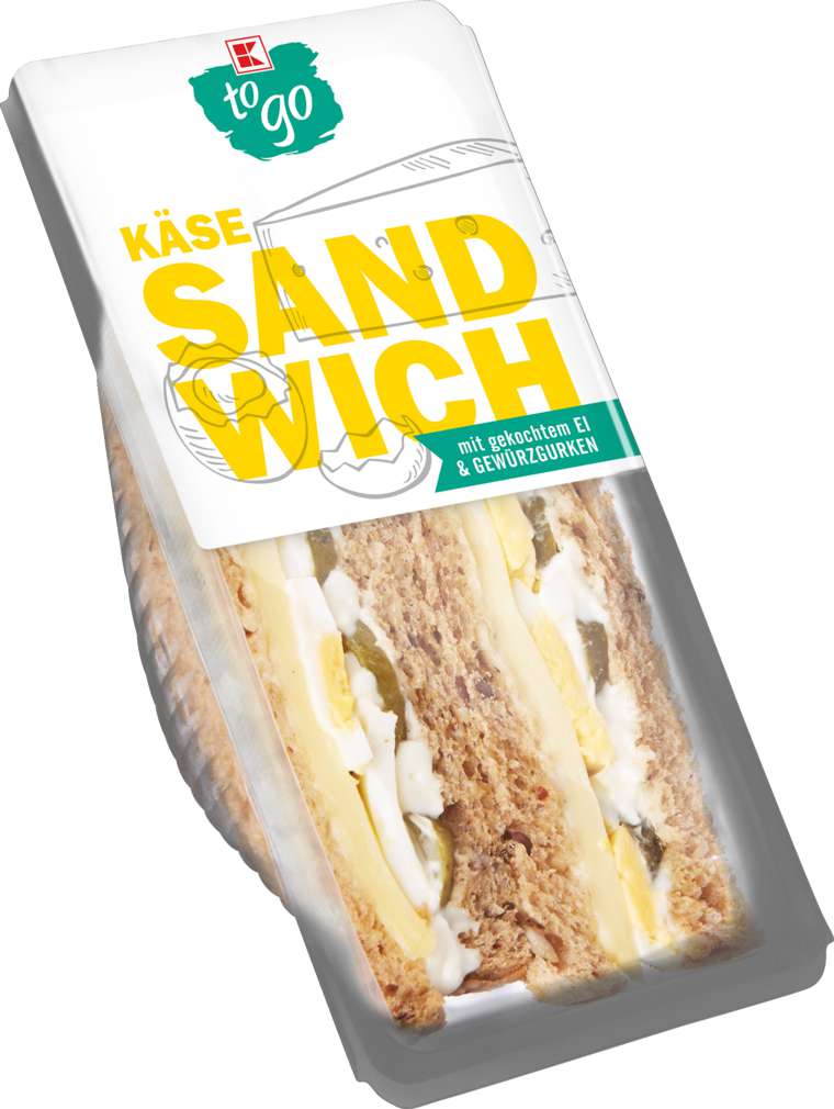 Abbildung des Sortimentsartikels K-To Go Sandwich Käse 185g