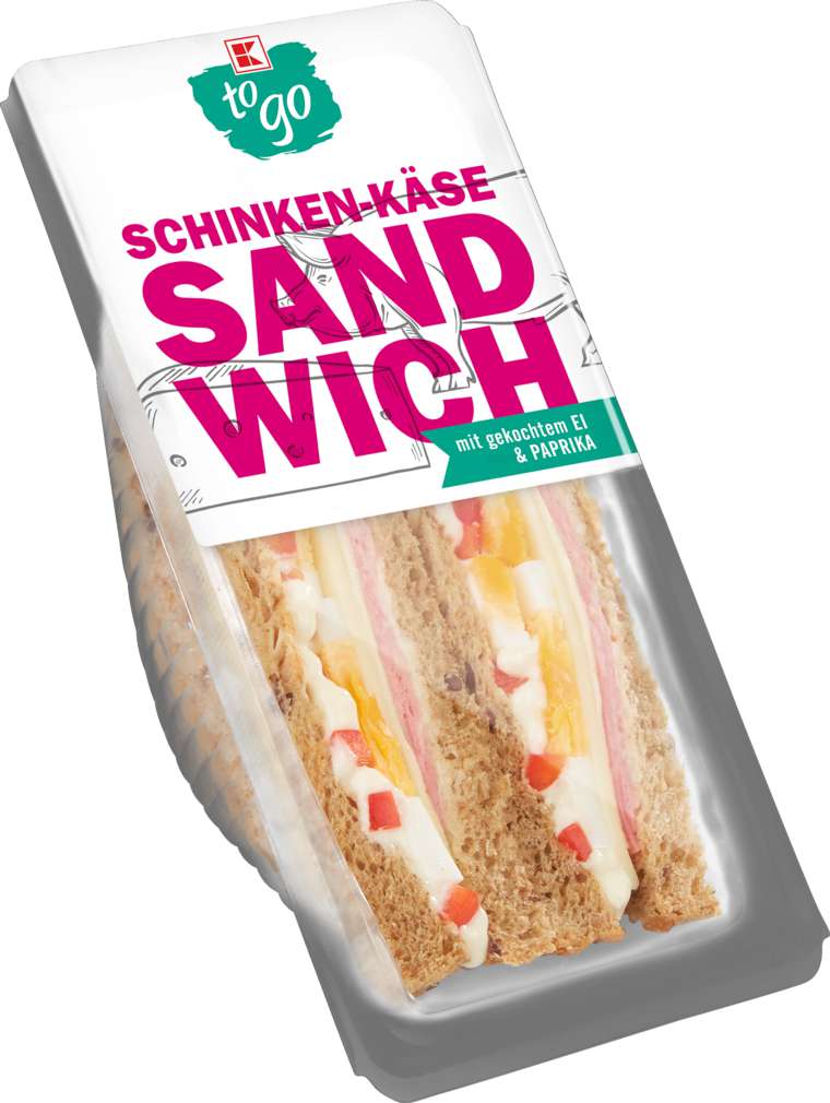 Abbildung des Sortimentsartikels K-To Go Sandwich Schinken-Käse 185g