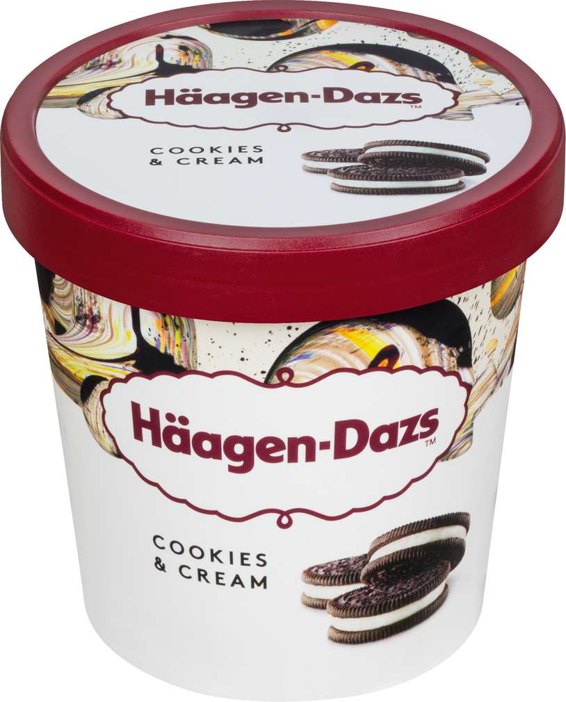 Abbildung des Sortimentsartikels Häagen-Dazs Cookies und Cream 460ml