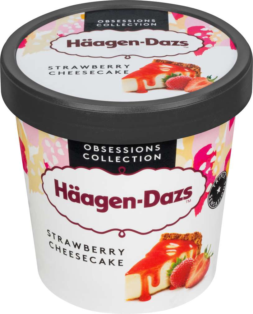 Abbildung des Sortimentsartikels Häagen-Dazs Strawberry & Cheesecake 460ml