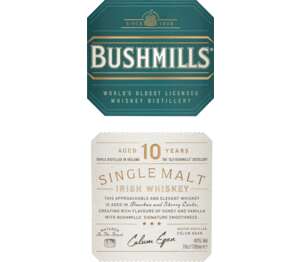 Изображение на Bushmills Ирландско уиски
10-годишно