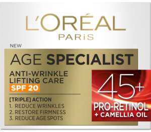 Изображение на L'Oréal Крем за лице Age Specialist
различни видове Изображение на L'Oréal Крем за лице Age Specialist
различни видове