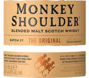 Изображение на Monkey Shoulder Шотландско уиски