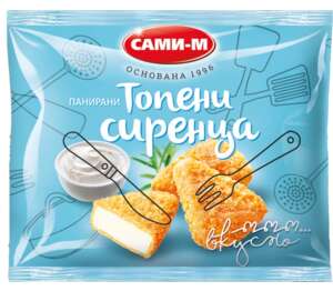 Изображение на Сами-М Панирани топени сиренца или
Панирани пръчици моцарела