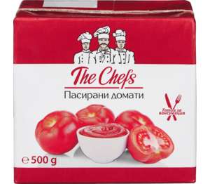Изображение на THE CHEFS Домати
пасирани Изображение на THE CHEFS Домати
пасирани