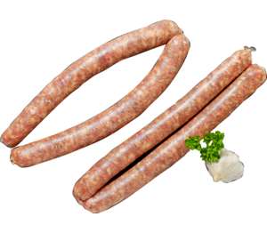 Изображение на Пушена луканкова наденица от свежата витрина