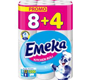 Изображение на Emeka Кухненска ролка White
трипластова Изображение на Emeka Кухненска ролка White
трипластова