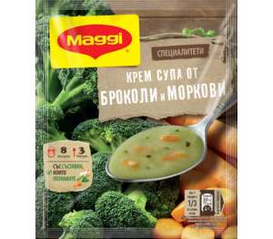 Изображение на MAGGI Крем супа
броколи и моркови