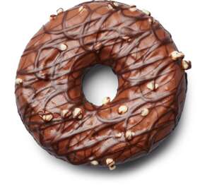 Изображение на Донът с какаов пълнеж Изображение на Донът с какаов пълнеж