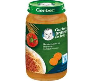 Изображение на Gerber Organic пюре
250гр Изображение на Gerber Organic пюре
250гр