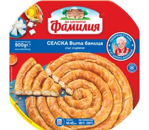 Изображение на Фамилия Селска вита баница
замразена