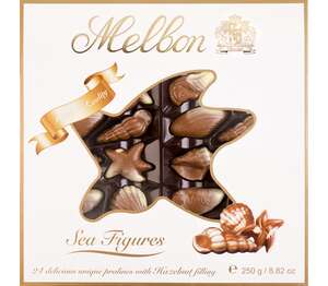 Изображение на Melbon Шоколадови бонбони
Морски фигури Изображение на Melbon Шоколадови бонбони
Морски фигури