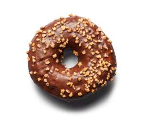 Изображение на Донът с лешников крем Изображение на Донът с лешников крем