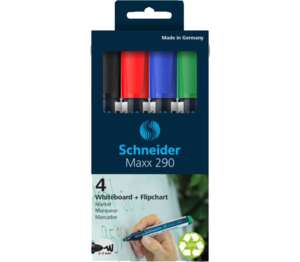 Изображение на Schneider Комплект маркери
4 цвята