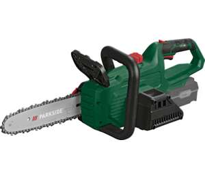 Изображение на Parkside Акумулаторен трион PKSA 20-L
дължина на рязане до 23 см,