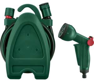 Изображение на PARKSIDE® Комплект градински маркуч
с поставка за стена