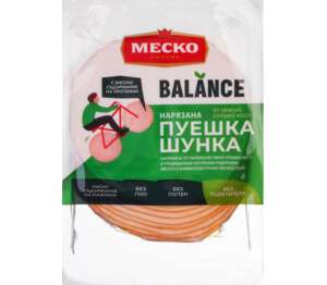 Изображение на Меско Пуешка шунка Balance
слайс