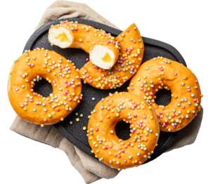 Изображение на Донът с пълнеж маракуя Изображение на Донът с пълнеж маракуя