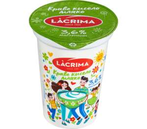 Изображение на LACRIMA Кисело мляко
3,6% масленост