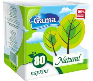 Изображение на Gama Салфетки Natural
33 х 33 см