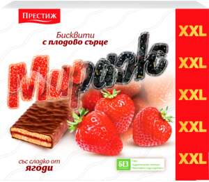 Изображение на МИРАЖ Тунквани бисквити XXL
ягода