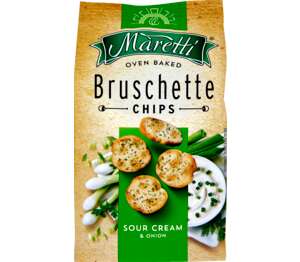 Maretti Bruschette cibule a smetana Maretti Bruschette cibule a smetana