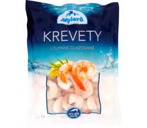 EUROFRIGO Krevety loupané s ocáskem
velikost 31-40 EUROFRIGO Krevety loupané s ocáskem
velikost 31-40