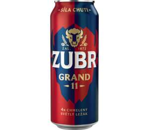 Zubr Grand Pivo
ležák 11° Zubr Grand Pivo
ležák 11°