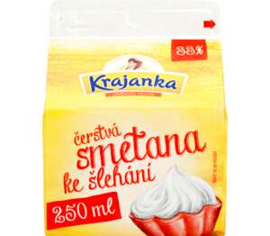Krajanka smetana ke šlehání Krajanka smetana ke šlehání
