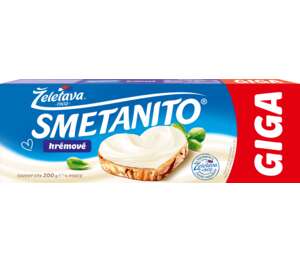 Smetanito Giga Tavený sýr
přírodní Smetanito Giga Tavený sýr
přírodní