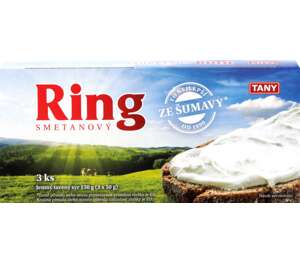 Ring Tavený sýr
různé druhy Ring Tavený sýr
různé druhy